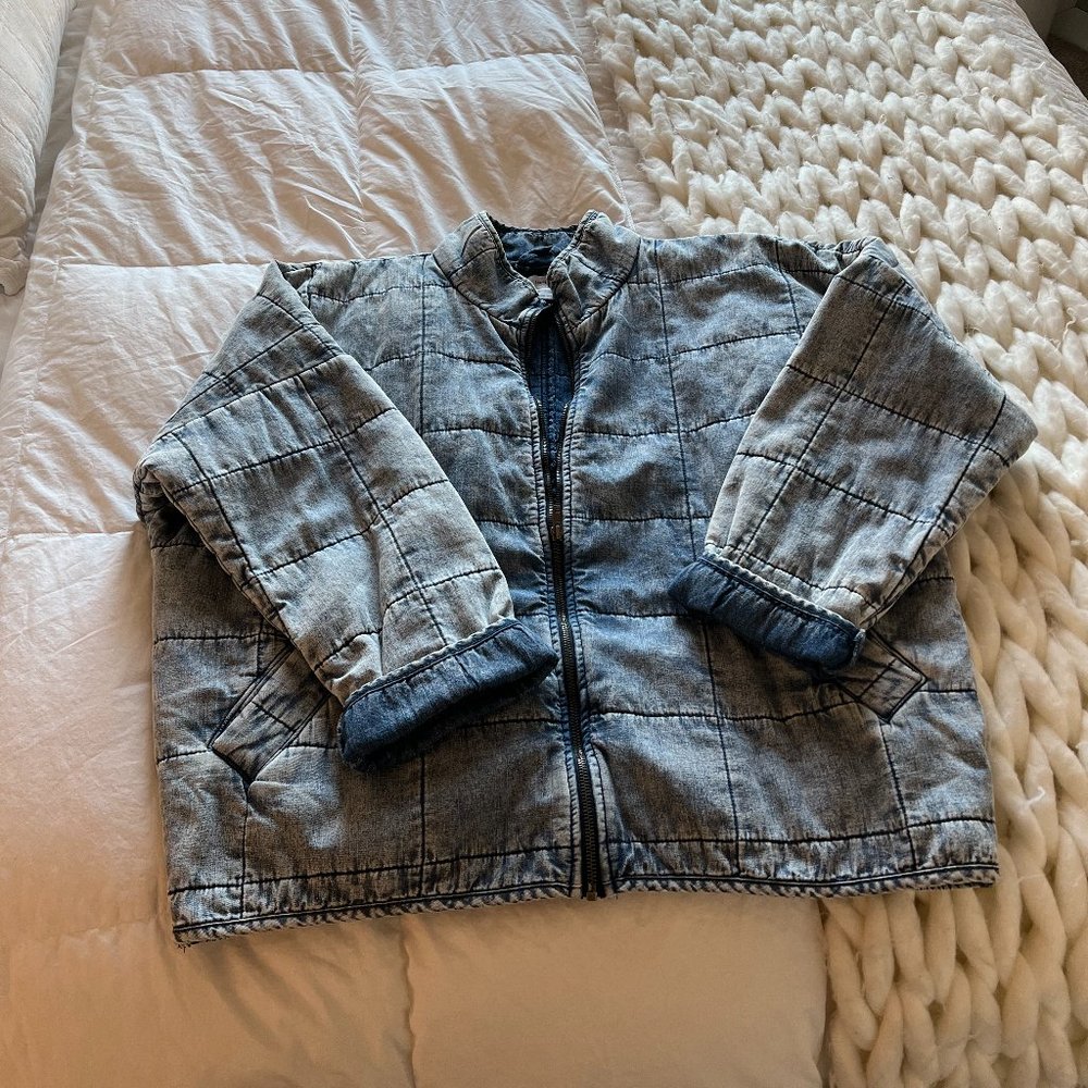 Free People Quilted Jacket Dupe- Size L
